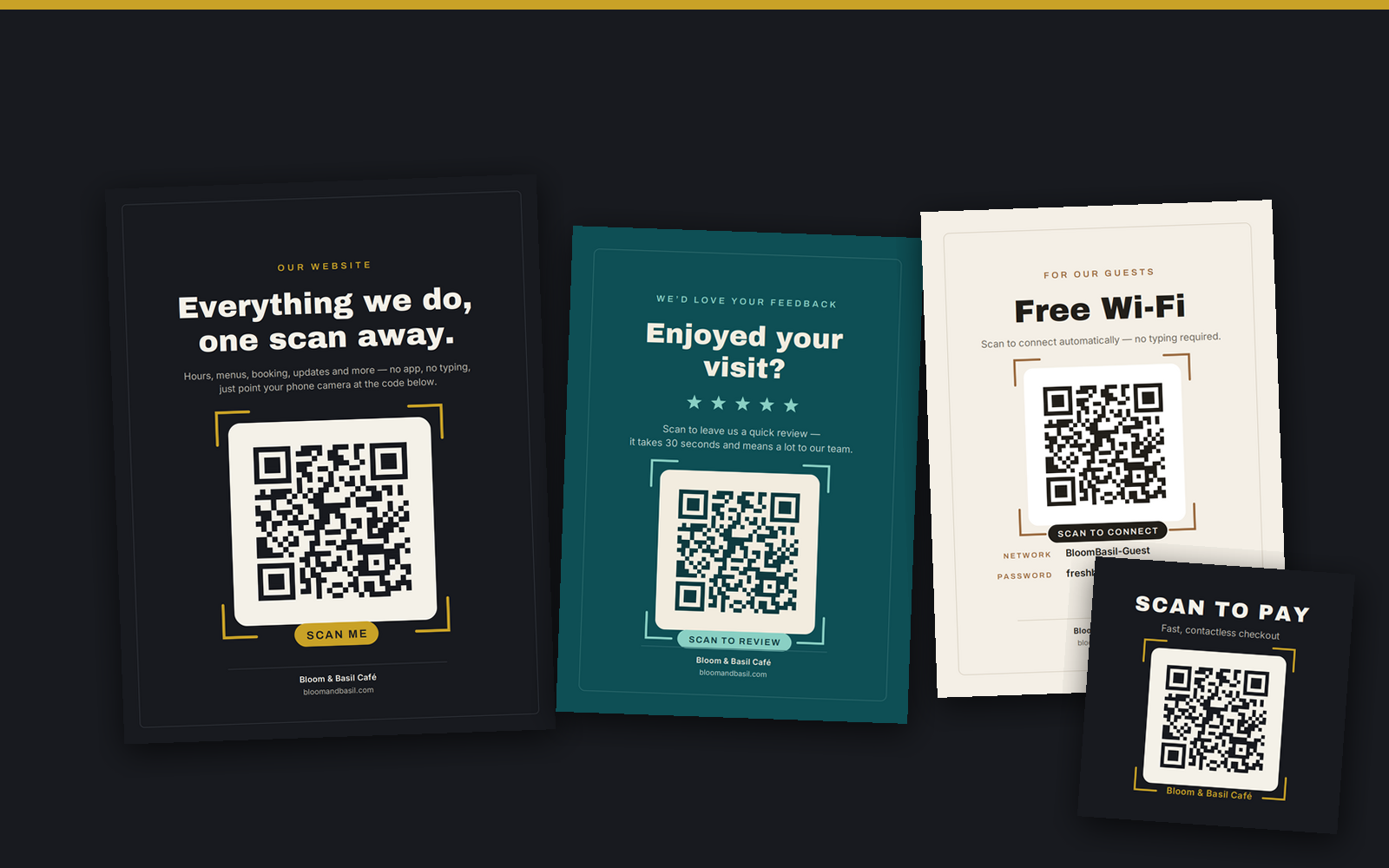 Print-Ready QR Design Pack preview